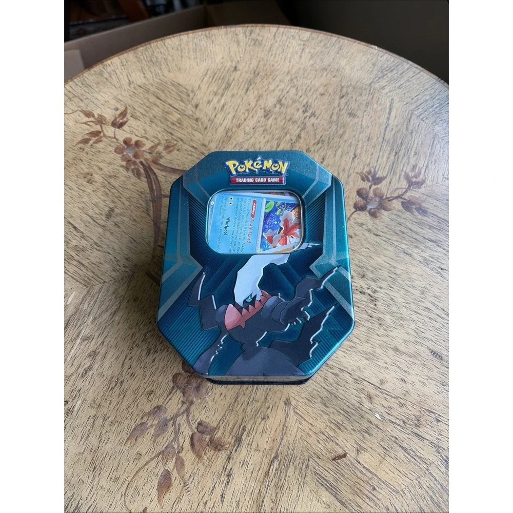 Pokemon Darkrai Tin Full of Pokemon Collectible Trading Cards Mixed Collections